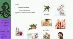 Desktop Screenshot of hempressskincare.com